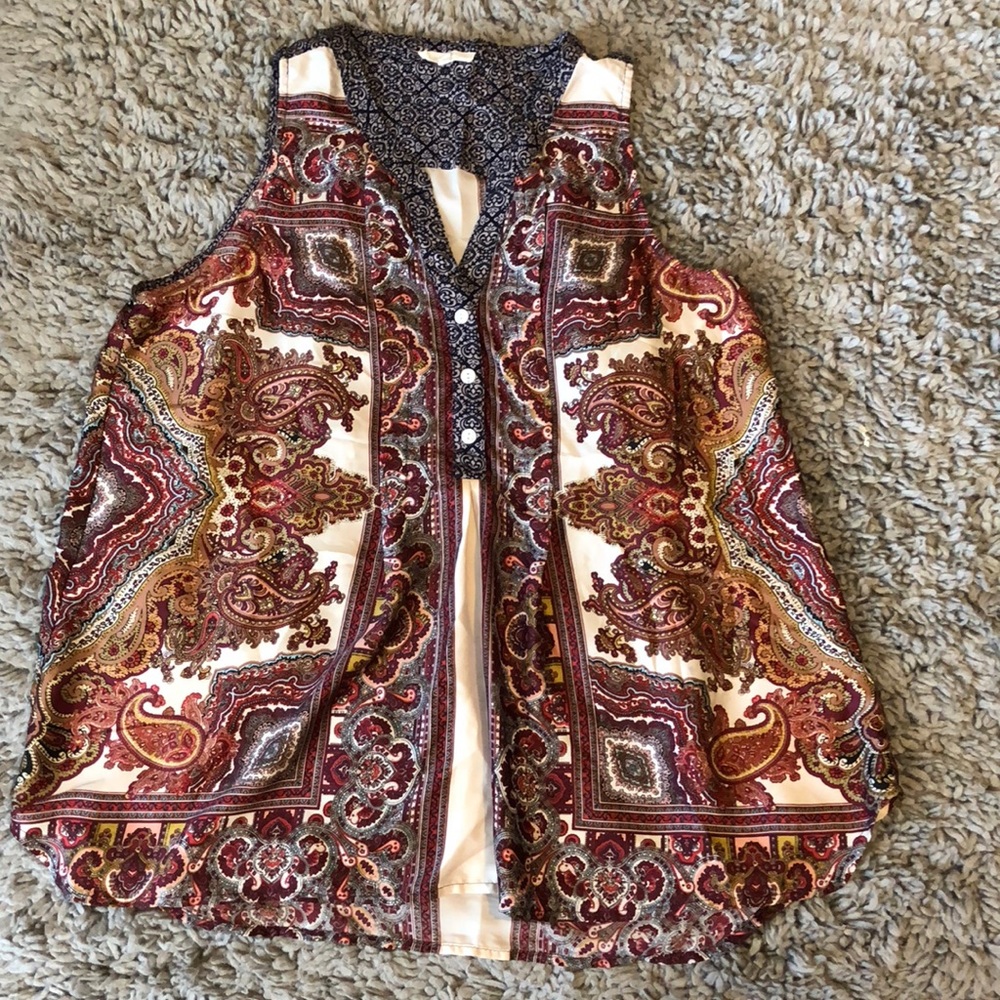 Paisley Tank Top